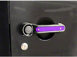 Steinjager Door and Tailgate Handle Accent Kit; Sinbad Purple (07-18 Jeep Wrangler JK 4-Door)