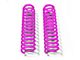 Steinjager 2.50-Inch Front Lift Springs; Hot Pink (07-18 Jeep Wrangler JK)