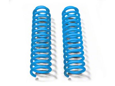 Steinjager 2.50-Inch Front Lift Springs; Playboy Blue (07-18 Jeep Wrangler JK)