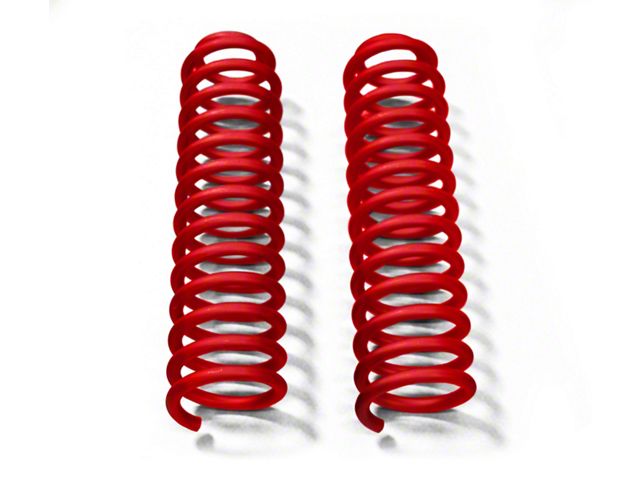 Steinjager 2.50-Inch Front Lift Springs; Red Baron (07-18 Jeep Wrangler JK)