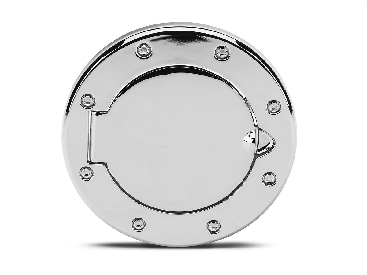 Rugged Ridge Jeep Wrangler Aluminum Non Locking Fuel Door Cover