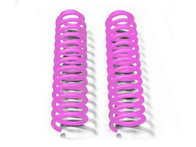 Steinjager 4-Inch Front Lift Springs; Pinky (07-18 Jeep Wrangler JK)