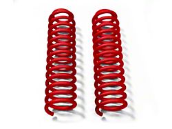 Steinjager 4-Inch Front Lift Springs; Red Baron (07-18 Jeep Wrangler JK)