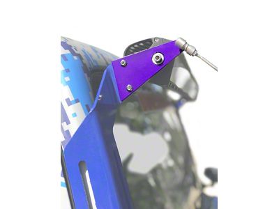 Steinjager A-Pillar Limb Riser Adaptor Brackets; Sinbad Purple (07-18 Jeep Wrangler JK)