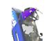 Steinjager A-Pillar Limb Riser Adaptor Brackets; Sinbad Purple (07-18 Jeep Wrangler JK)