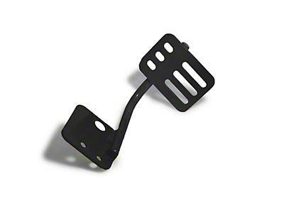 Steinjager Jeep Wrangler Dead Pedal - Bare Metal J0046247 (07-18 Jeep  Wrangler JK)