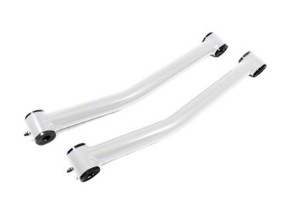 Steinjager Fixed Length Front Lower Control Arms for 0 to 2.50-Inch Lift; Cloud White (07-18 Jeep Wrangler JK)