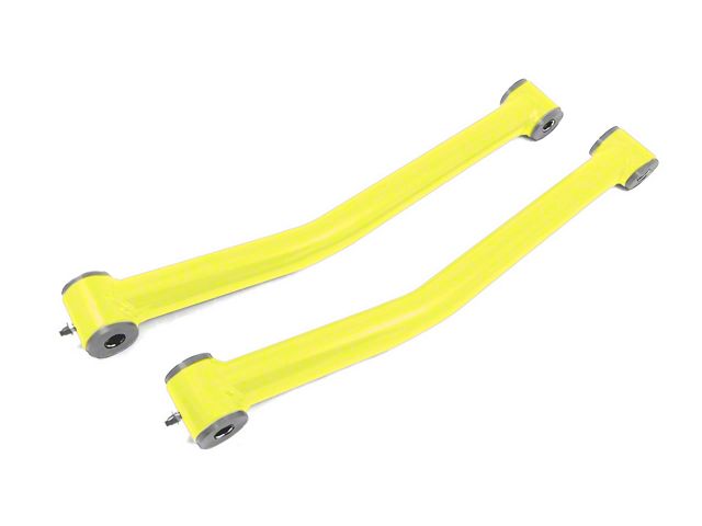 Steinjager Fixed Length Front Lower Control Arms for 0 to 2.50-Inch Lift; Lemon Peel (07-18 Jeep Wrangler JK)