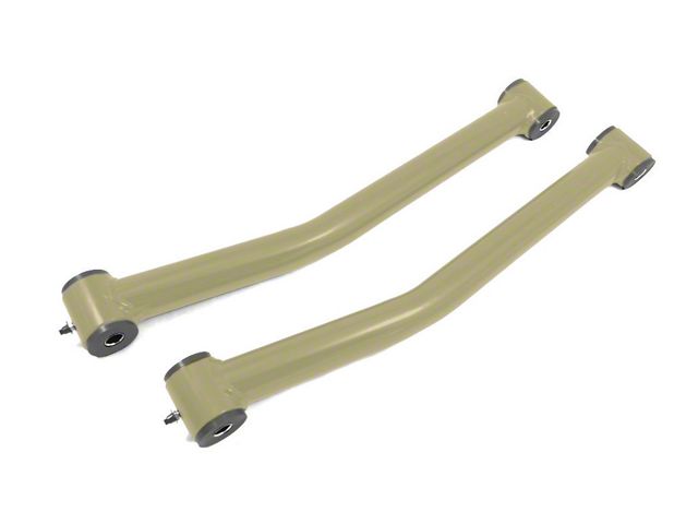 Steinjager Fixed Length Front Lower Control Arms for 0 to 2.50-Inch Lift; Military Beige (07-18 Jeep Wrangler JK)