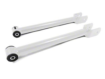 Steinjager Fixed Length Front Upper Control Arms for 0 to 2.50-Inch Lift; Cloud White (07-18 Jeep Wrangler JK)