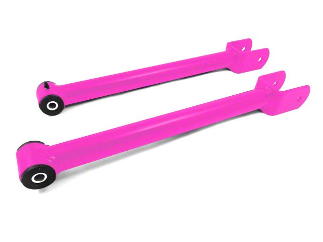 Steinjager Fixed Length Front Upper Control Arms for 0 to 2.50-Inch Lift; Hot Pink (07-18 Jeep Wrangler JK)