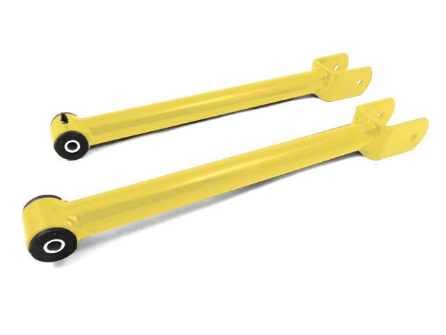 Steinjager Fixed Length Front Upper Control Arms for 0 to 2.50-Inch Lift; Lemon Peel (07-18 Jeep Wrangler JK)
