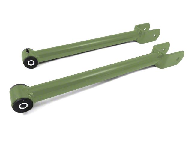 Steinjager Fixed Length Front Upper Control Arms for 0 to 2.50-Inch Lift; Locas Green (07-18 Jeep Wrangler JK)