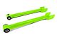 Steinjager Fixed Length Front Upper Control Arms for 0 to 2.50-Inch Lift; Neon Green (07-18 Jeep Wrangler JK)