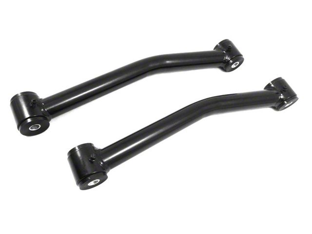 Steinjager Fixed Length Rear Upper Control Arms for 0 to 2.50-Inch Lift; Bare Metal (07-18 Jeep Wrangler JK)