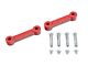 Steinjager Hood Flutter Linkage Only for Stock Hood Latch; Poly Red (07-18 Jeep Wrangler JK)