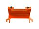 Steinjager License Plate Relocation Kit; Fluorescent Orange (07-18 Jeep Wrangler JK)
