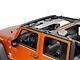 Steinjager Overhead Pocket; Charcoal (07-18 Jeep Wrangler JK)