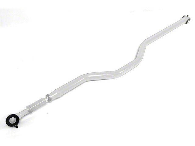 Steinjager Poly/Poly Chrome Moly Rear Panhard Bar; Right Hand Drive; Cloud White (07-18 Jeep Wrangler JK)