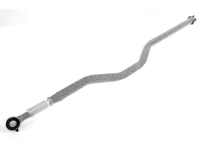 Steinjager Poly/Poly Chrome Moly Rear Panhard Bar; Right Hand Drive; Gray Hammertone (07-18 Jeep Wrangler JK)