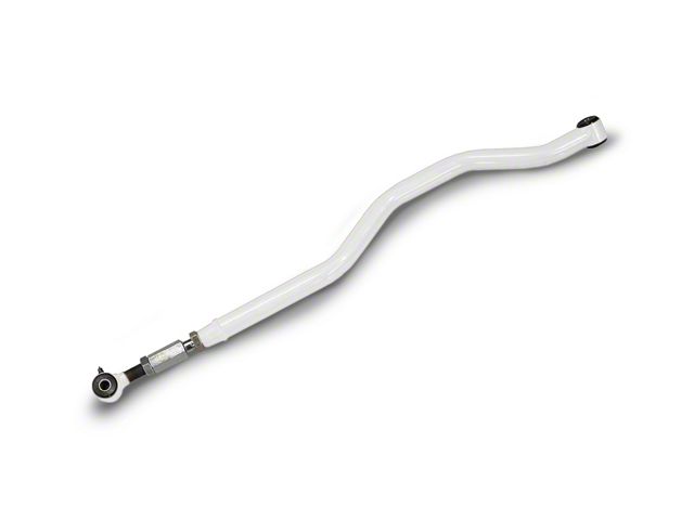 Steinjager Poly/Poly Chrome Moly Track Bar for 0 to 6-Inch Lift; Right Hand Drive; Cloud White (07-18 Jeep Wrangler JK)