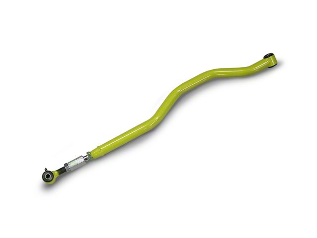Steinjager Poly/Poly Chrome Moly Track Bar for 0 to 6-Inch Lift; Right Hand Drive; Gecko Green (07-18 Jeep Wrangler JK)