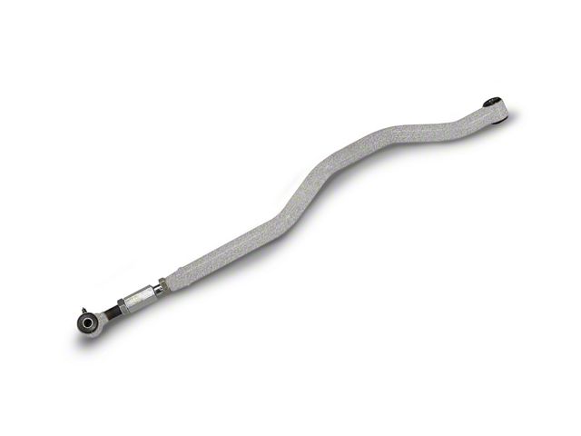 Steinjager Poly/Poly Chrome Moly Track Bar for 0 to 6-Inch Lift; Right Hand Drive; Gray Hammertone (07-18 Jeep Wrangler JK)