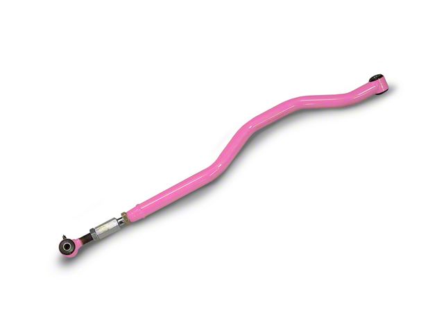 Steinjager Poly/Poly Chrome Moly Track Bar for 0 to 6-Inch Lift; Right Hand Drive; Pinky (07-18 Jeep Wrangler JK)