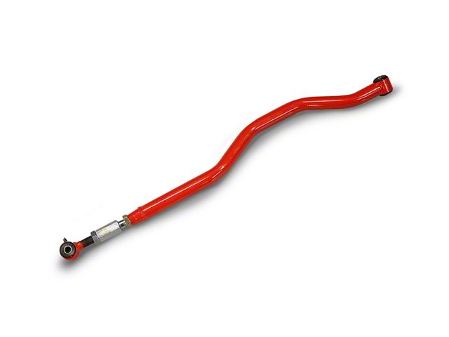 Steinjager Poly/Poly Chrome Moly Track Bar for 0 to 6-Inch Lift; Right Hand Drive; Red Baron (07-18 Jeep Wrangler JK)