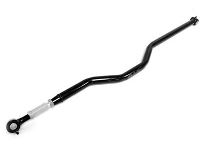 Steinjager Poly/Poly DOM Rear Panhard Bar; Right Hand Drive; Black (07-18 Jeep Wrangler JK)