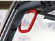 Steinjager Rigid Wire Form Front Grab Handles; Red Baron (07-18 Jeep Wrangler JK)