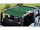 Steinjager Teddy Top Solar Screen Cover; Green (10-18 Jeep Wrangler JK 2-Door)