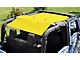 Steinjager Teddy Top Solar Screen Cover; Yellow (10-18 Jeep Wrangler JK 2-Door)