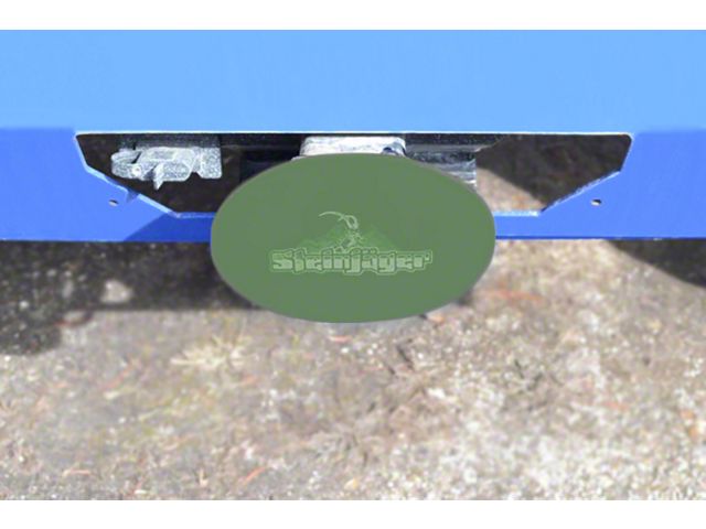 Steinjager Hitch Cover; Locas Green (Universal; Some Adaptation May Be Required)