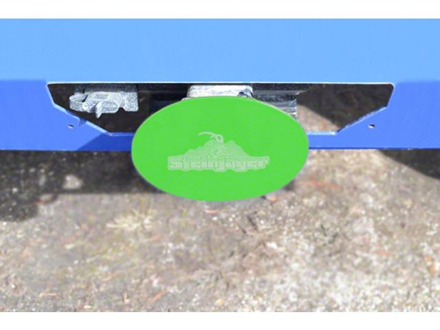 Steinjager Hitch Cover; Neon Green (Universal; Some Adaptation May Be Required)