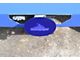Steinjager Hitch Cover; Southwest Blue (Universal; Some Adaptation May Be Required)