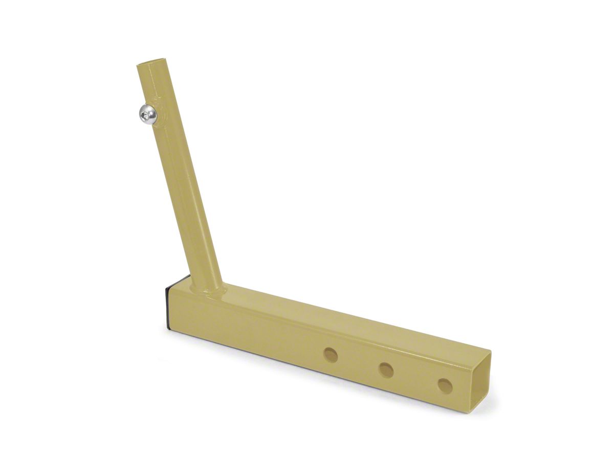 Steinjager Hitch Mounted Single Flag Holder; Military Beige (Universal  Fitment)