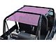 Steinjager Teddy Top Front Seat Solar Screen Cover; Mauve (87-95 Jeep Wrangler YJ)