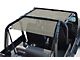 Steinjager Teddy Top Front Seat Solar Screen Cover; Tan (87-95 Jeep Wrangler YJ)