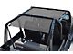 Steinjager Teddy Top Rear Seat Solar Screen Cover; Gray (87-95 Jeep Wrangler YJ)