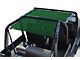 Steinjager Teddy Top Rear Seat Solar Screen Cover; Green (87-95 Jeep Wrangler YJ)