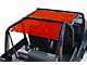 Steinjager Teddy Top Rear Seat Solar Screen Cover; Red (87-95 Jeep Wrangler YJ)