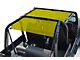 Steinjager Teddy Top Rear Seat Solar Screen Cover; Yellow (87-95 Jeep Wrangler YJ)