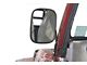 Steinjager A-Pillar Mounted Mirror; Bare Metal (97-06 Jeep Wrangler TJ)