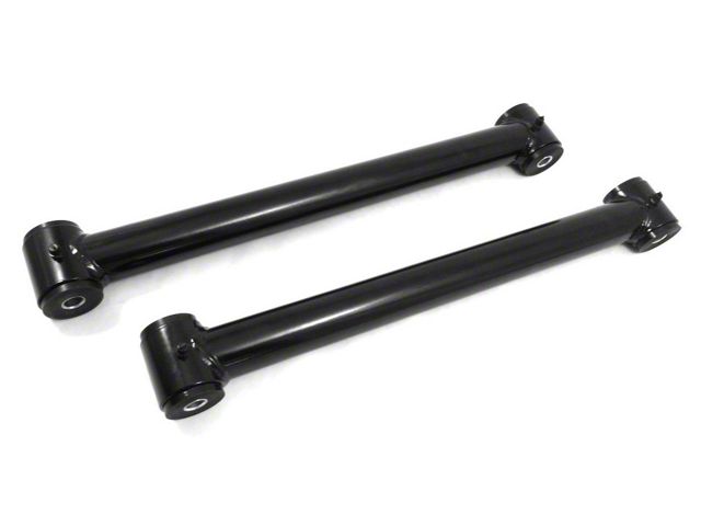 Steinjager Fixed Length Rear Upper Control Arms for 0 to 2-Inch Lift; Black (97-06 Jeep Wrangler TJ)