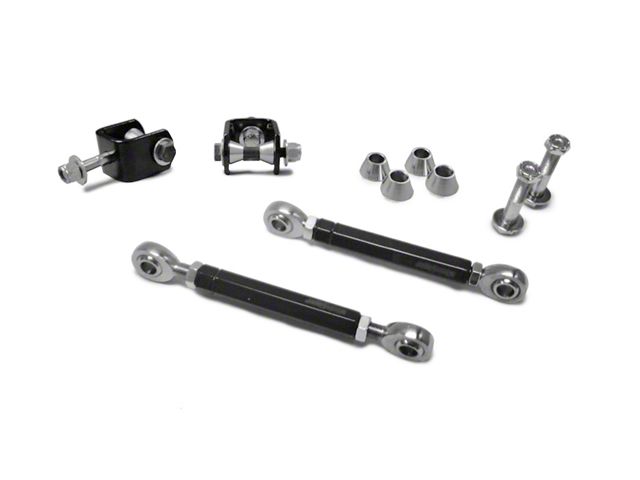 Steinjager Front Sway Bar End Link Kit for Stock Height (97-06 Jeep Wrangler TJ)