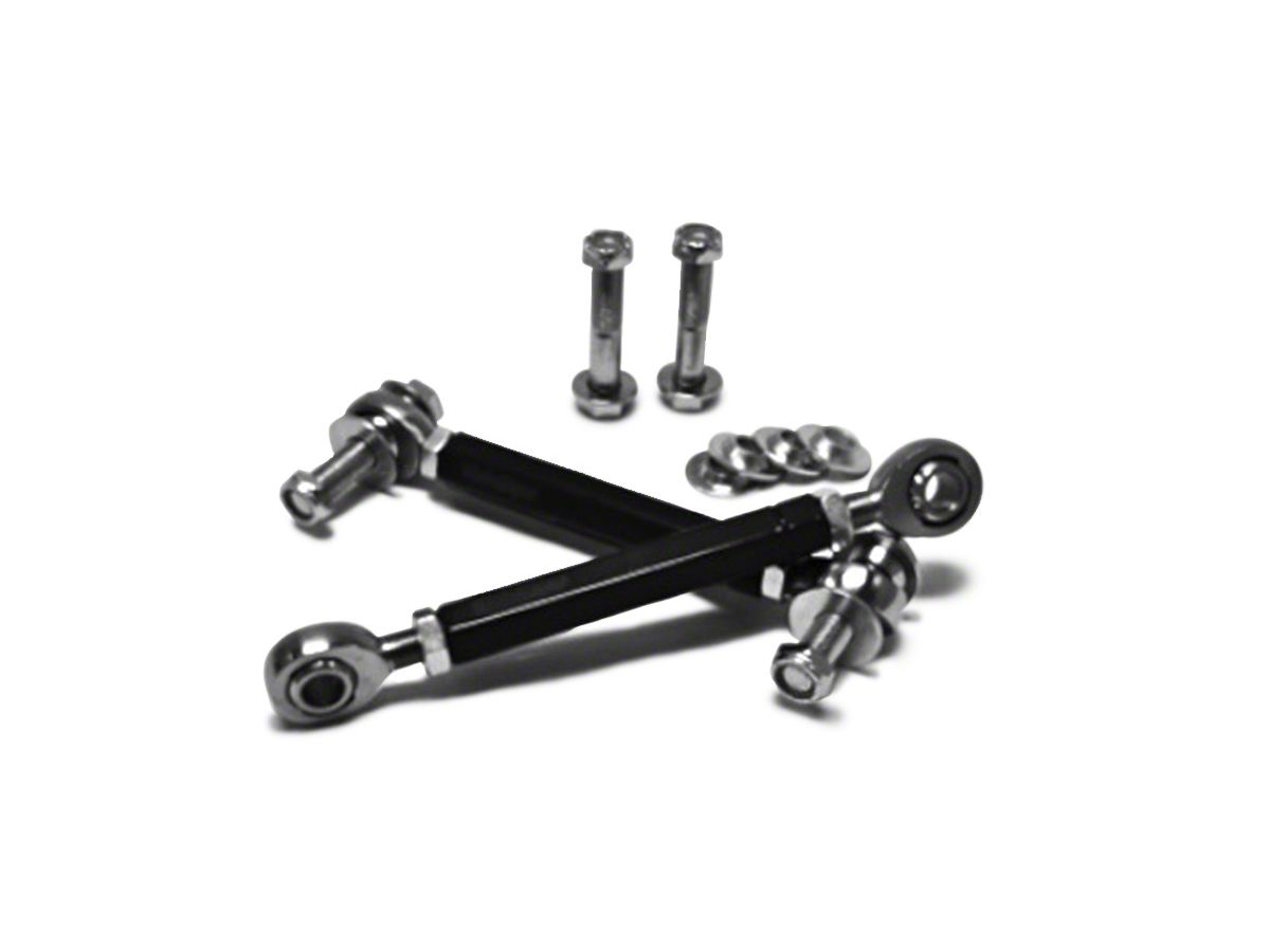 Steinjager Jeep Wrangler Rear Sway Bar End Link Kit for Stock Height  J0030297 (97-06 Jeep Wrangler TJ)