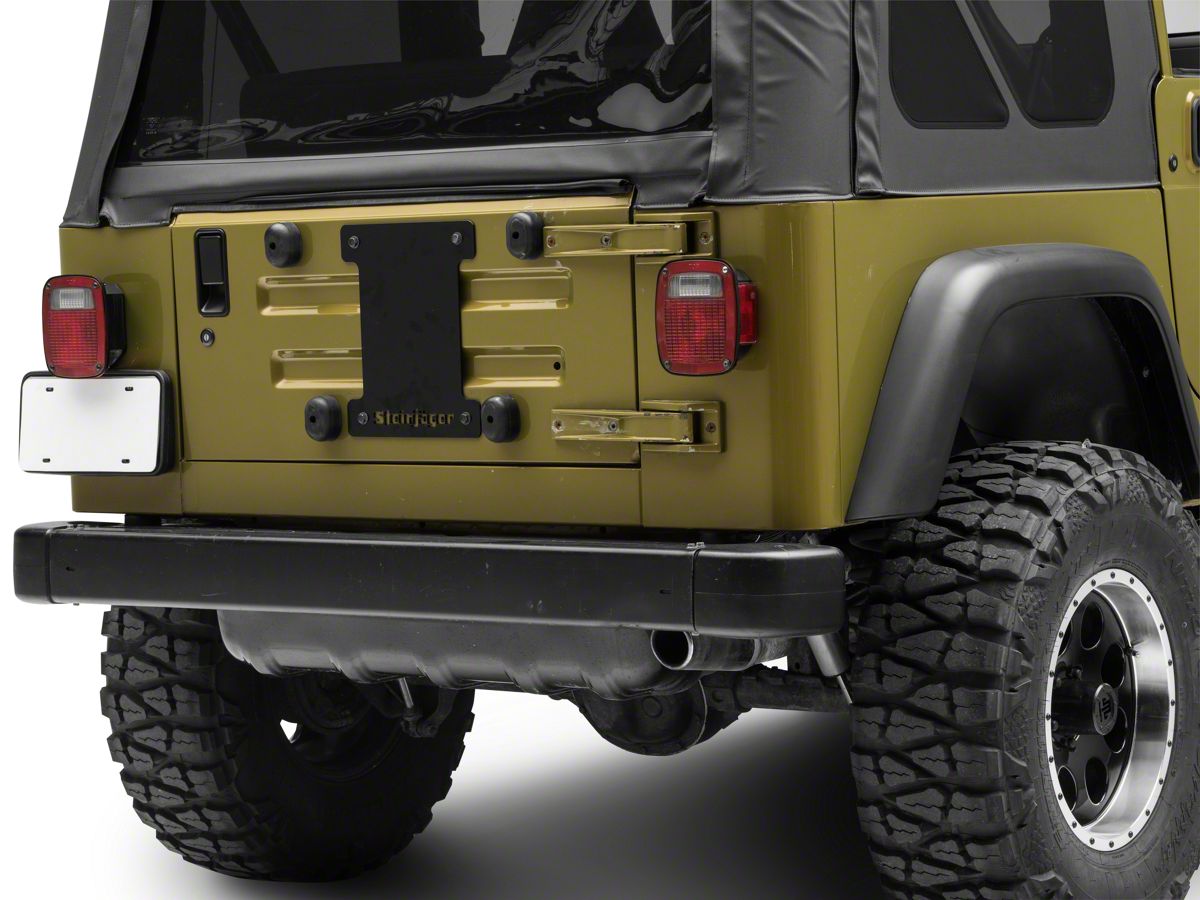 Actualizar 34+ imagen 2005 jeep wrangler spare tire mount