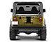 Steinjager Spare Tire Carrier Delete Plate; Black (97-06 Jeep Wrangler TJ)