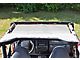 Steinjager Teddy Top Front Seat Solar Screen Cover; White (97-06 Jeep Wrangler TJ)